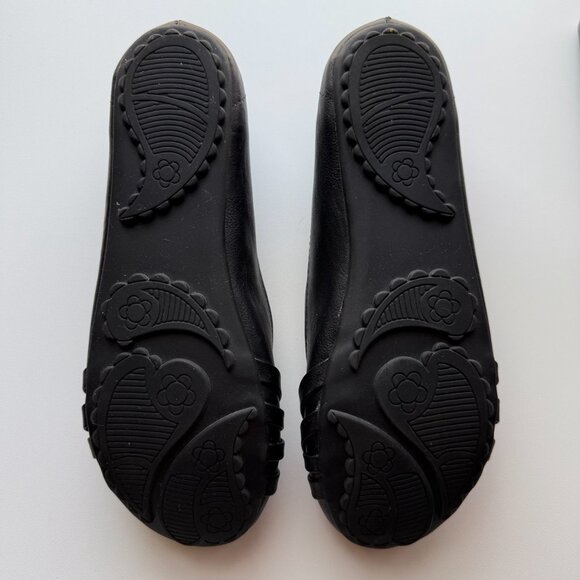 Pop Size 8 M Womens Nelly Ballet Flats Black - Picture 6 of 7